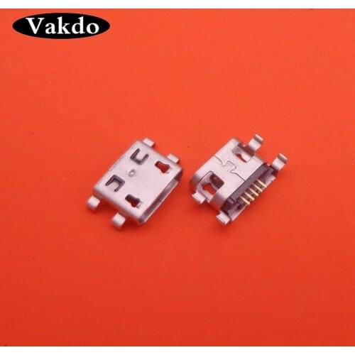 5pcs For Vernee Thor Plus MT6753 Octa Core Mini Micro USB DC Charging Socket Port Connector jack power plug