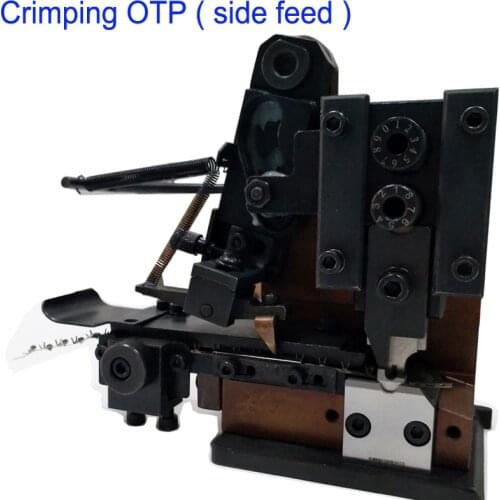 Normal Precision OTP Wire Crimping Applicator with 1 Set Blade Horizontal Feeding OTP Mold Terminal Cable Crimping Machine