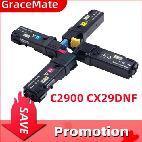 5A C2900, 2900, CX29 color toner cartridge Compatible For Epson Aculaser C2900N C2900DN C2900 CX29DNF printer