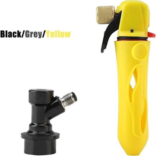 Homebrew CO2 Injector Ball Lock Gas Disconnect Fitting Beer Kegs Draft Beer Dispenser for Party