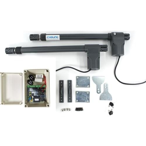 Electric gates / Electric AC220V 110V Swing Gate Opener 500 KG Swing Gate Motor With 2 Remote Control