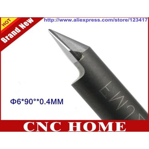 3 pcs 6X90 Angle PCD engraving tools,stone tools,diamond tools,cnc router bits for cnc carving machine