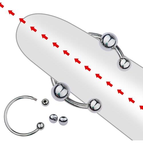 30mm Stainless Steel Cock Penis Ring For Men Cock Ring Increase Orgasm Penis Ring Sex Product for Male Delay Ejaculation Sex Toy