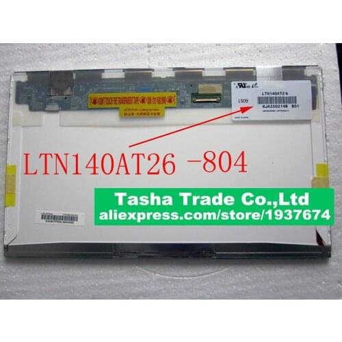 LTN140AT26-804 LTN140AT26 804 Screen TFT LCD Panel 1366x768 HD LED Screen