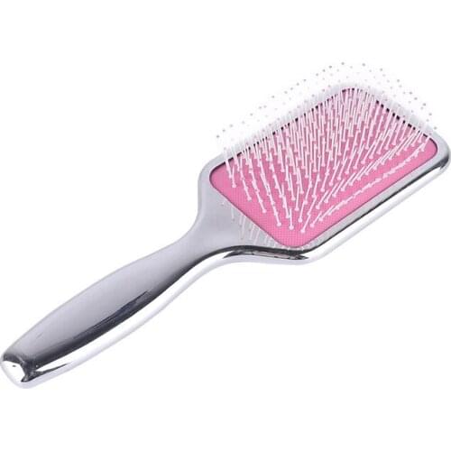 Rose Purple Color Scalp Hair Massage Comb Anti-Static Hair Brush Air Cushion Comb Hairdressing Tool ABS Handle Hairbrush