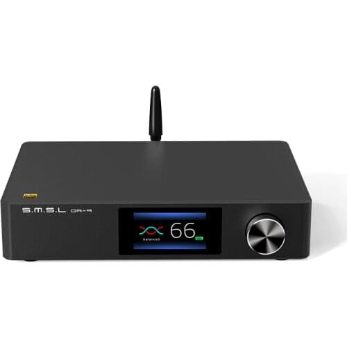 SMSL DA-9 NJW1194 Hi-Res Desktop High Performance Digital Power Amplifier support RCA/XLR/BT input 90W*2 Bluetooth 5.0 APT-X