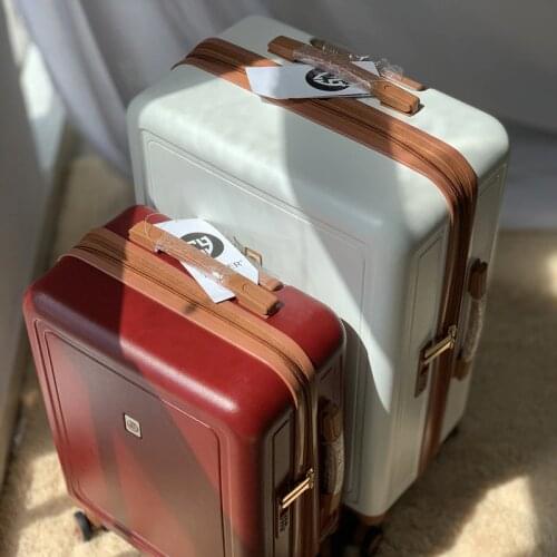 2021 new 20"24"26 inch suitcase, PC material, lightweight and wear-resistant suitcase, large capacity and expandable luggage