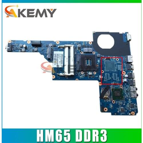 Original MB For HP Pavilion G6 G6-1000 Laptop Motherboard 657459-001 6050A2454801 HM65 DDR3 MainBoard 100% Tested Fast Ship