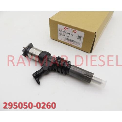 Genuine diesel common rail fuel injector 295050-0260 for 6M60 EURO 5 ME306476