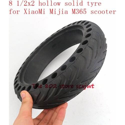 Hollow Tire for Xiaomi Mijia M365 Electric Scooter Solid Tires 8 1/2x2 tubeless tire wheel 8 1/2*2 explosion-proof tyre