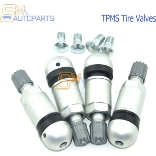 4pcs Tire pressure monitoring sensor valve lever For Audi Porsche VW tire air valve TPMS