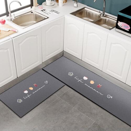 Modern Kitchen Mat Long Strip Bedroom Entrance Doormat 3D Pattern Home Floor Decoration Living Room Carpet Bathroom Non-Slip Rug