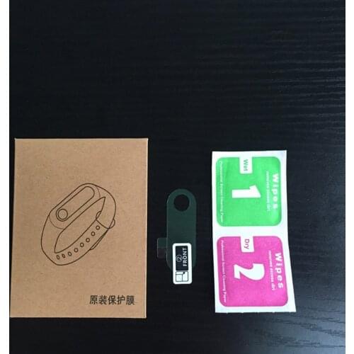 Screen Protector Film For Xiao Mi Mi Band 3 Intelligent Cover Bracelet Full Untempered Bracelet Protective Glass Films Sale