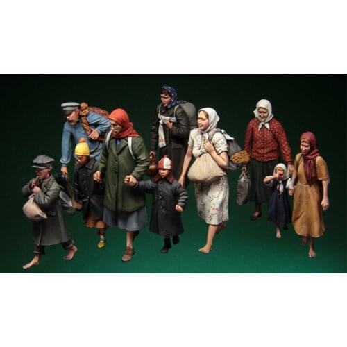 1/35 Resin Figure Model Kit Unassambled Unpainted 00S10