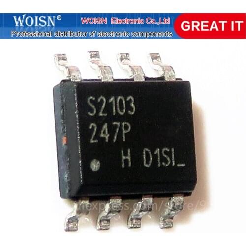 10PCS IR2103STRPBF SOP8 IR2103S SOP IR2103 SMD Half-Bridge Driver New original In Stock