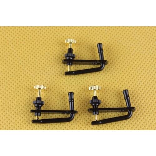 100pcs new style violin black string adjuster fine tuners 3/4-4/4 accessories