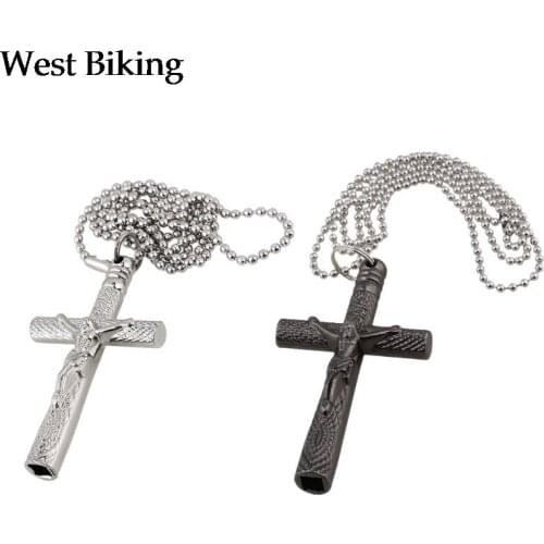 Jesus Cross 6mm Drum Key with Chain Necklace Drum Tuning Key Metal Tuning Wrench Percussion Instruments Parts