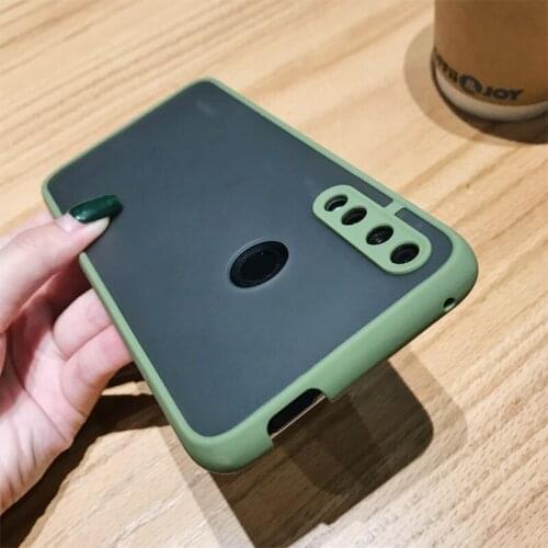 For Huwei Honor 9X Case translucent Shockproof Matte Hard Cover Soft Bumper Lens Protection Case Huawei P Smart Z Y9 Prime 2019