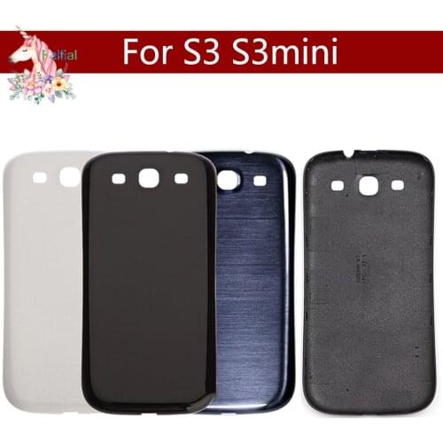 10pcs/lot For Samsung Galaxy S3 i9300 GT-i9300 i9305 S3 MINI i8190 GT-I8190N Back Housing Cover Case Battery Cover Replacement