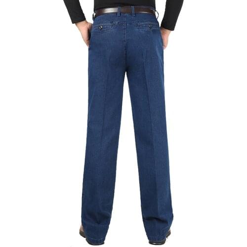 Men Fashion Elasticity New Stretch Slim Fit Mens Jeans Designer High Quality Classic Denim Pants Summer Baggy Jeans