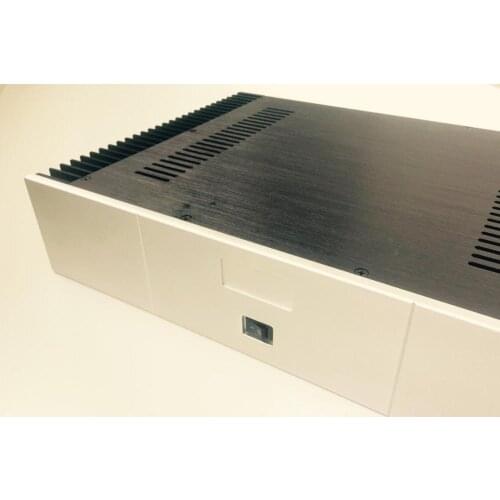 4309 class A aluminum Enclosure amplifier case chassis with heatsink amp DIY