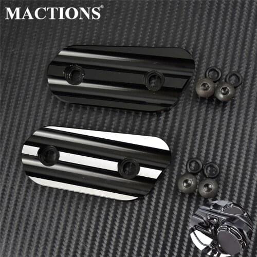 Motorcycle Inspection Cover CNC Aluminum Black For Harley Sportster XL Iron 883 1200 48 72 Forty Eight Seventy Two