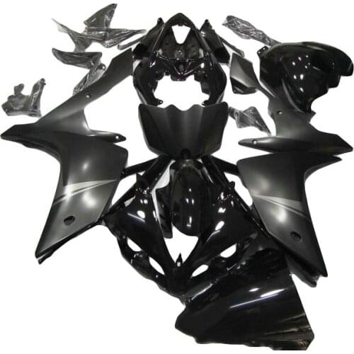 Matte black ABS fairing kit for YAMAHA YZF R1 07 08 YZF R1 grey black 2007 2008 fairings 7 gifts xl50