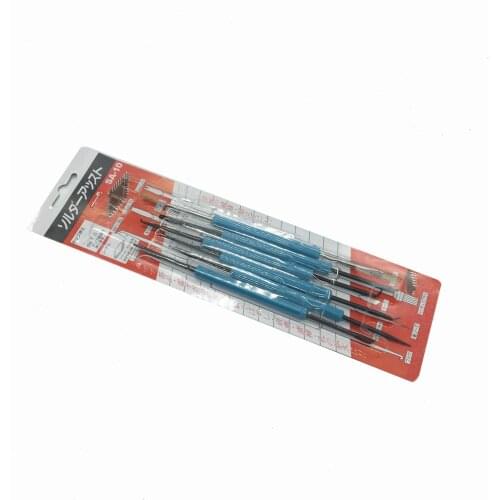 New 6pcs/set Solder Assist Precision Electronic Components Welding Grinding Cleaning Repair Tool Kit Assembly Work Hand Tool
