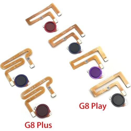 FingerPrint For Moto G8 Play / G8 Plus / G8 Power Home Button FingerPrint Touch ID Sensor Flex Cable Ribbon Replacement Parts