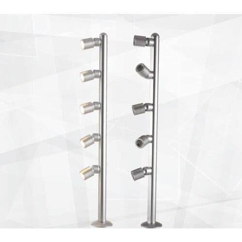 Led cabinet jewellery counter wine cabinet stand rod display small shooting lamp