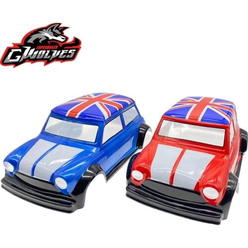 High Quality 1/10 M car shell PVC body Mini MG car 225 Wheelbase shell for 3Rracing 20M M4 TAMIYA M05 M06 M07 Xpress XM1S