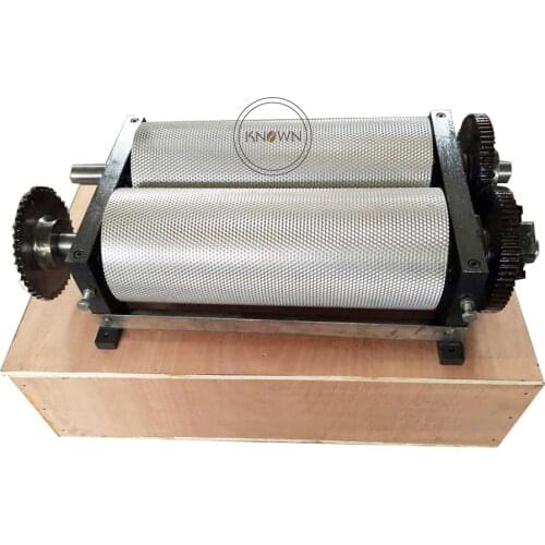 650*200mm Beeswax foundation comb embosser roller for machine