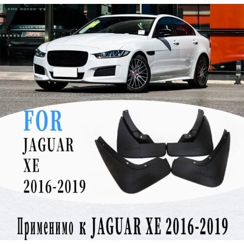 FOR JAGUAR XE mudflaps Fender XE Mudguards Mud flap splash Guard Fenders Mudguard car accessories Front Rear 4 pcs 2016-2019