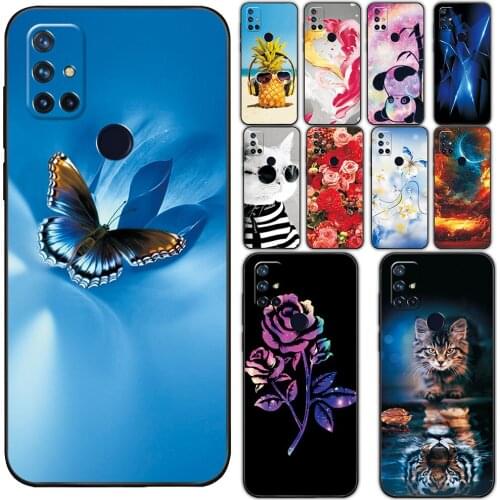 For Oneplus Nord N10 Case 6.49" Phone Shell For Oneplus Nord N10 Soft TPU Protective Case For Oneplus Nord N10 Silicone Cover