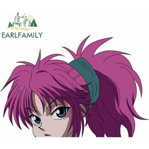 EARLFAMILY 13cm x 8.8cm for HUNTER x HUNTER Vinyl Car Stickers and Decals Window Door Trunk JDM RV VAN Car Assessoires