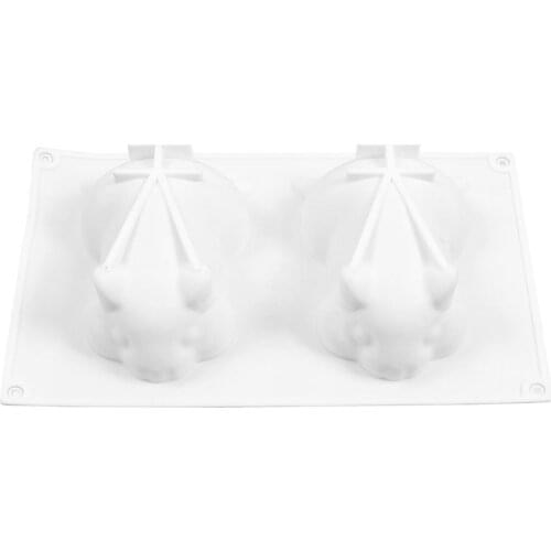 Hamster Mousse Cake Mold Ice Cream Chocolate Fondue Bottom Oil Mold Kitchen Tool Three-Dimensional Baking Tool