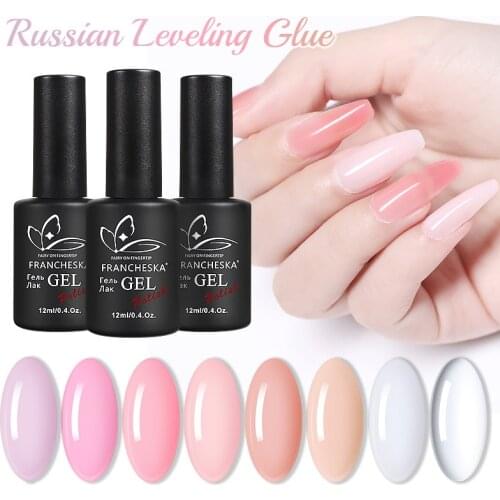 12ml Hard Jelly Builder Nail Extend Gel Lengthening Glue Shaping Glue Phototherapy Ice Penetration Nail Polish Nail Art DIYTSLM1