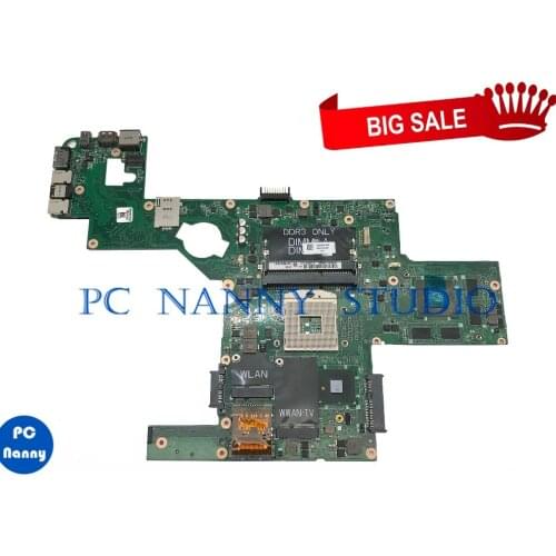 PANANNY for Dell XPS 15 L501X Laptop Motherboard 0C9RHD 0C9RHD DAGM6BMB8F0 HM57 DDR3 tested
