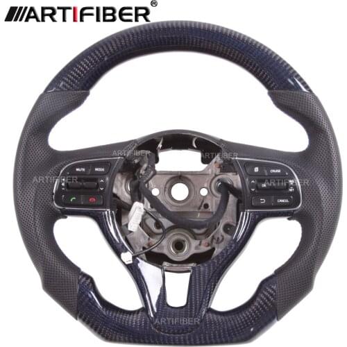 100% Real Carbon Fiber Steering Wheel for KIA K5，KX5