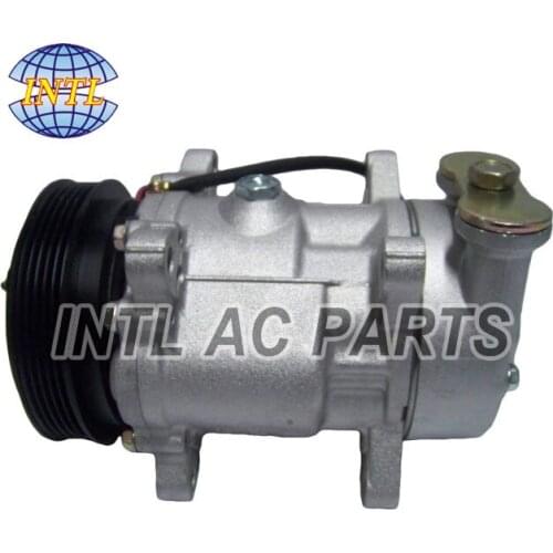 Sanden SD7V12 1400A 1502 1500 1500F 6453N1 6453GC AUTO AIR AC A/C Compressor for Citroen Peugeot 306 106 9616821580 0287907624