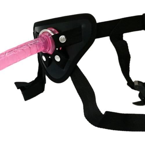 Puppy play 2pcs Harness Strap On Mini Dildo Panties 14.5*2.4cm Silicone Penis With Suction Cup Strapon underwear for Vagina/Anal