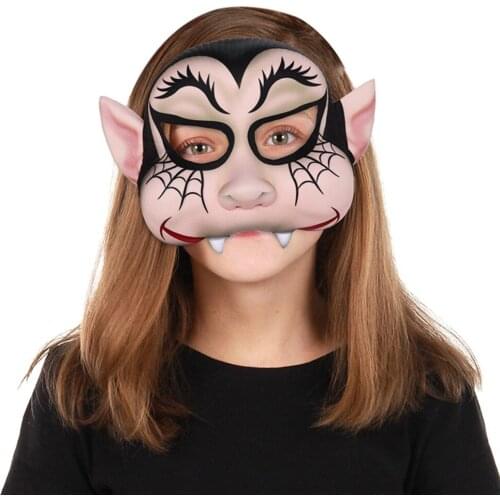 Halloween Scary Animal Mask Half Face Cheetah Duck Monkey Animal Party Mask Masquerade Ball Mardi Gras Party Cosplay Props