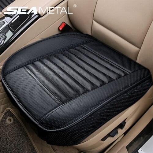Car Seat Covers Universal PU Leather Seat Cover Four Seasons Automobiles Covers Cushion Auto Interior Protector Seat Pads Chair