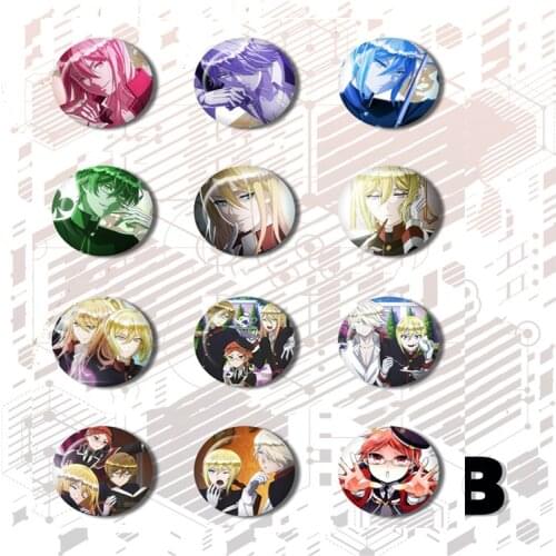 1pcs Royal Tutor Heine Wittgenstein Glanzreich Oushitsu Kyoushi Badge Pin Brooch Anime Badge Backpack Decoration