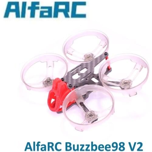 AlfaRC Buzzbee98 98mm V2 Carbon Fiber Frame 2inch FPV Racing Quadcopter Frame