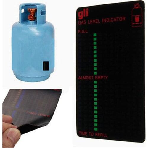 Free Shipping Soft Magnetic LPG Gas Surplus Level Indicator Hydraulic Tank Temperature Measuring Card Tool Gas Cylinder Tool