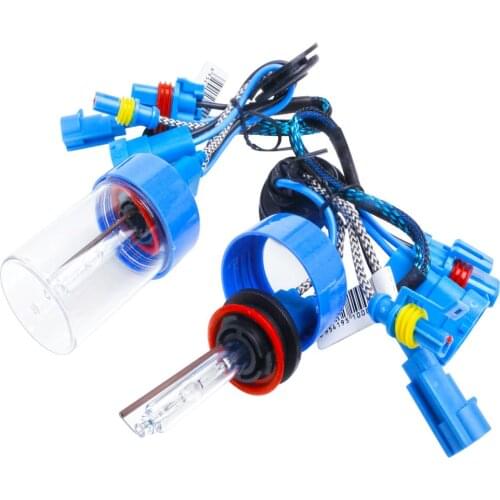 Free Shipping Original Xenon Super Bright Fast Start 2 pcs 55W H8 H9 H11 HID Xenon Head Lamp Single Beam Replacement Car Bulb