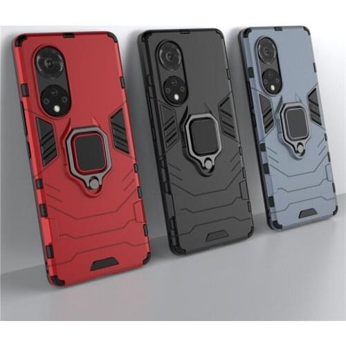 For Honor 50 Pro Case Cover for Honor 50 Pro SE 5G Cover Armor Shell Capa Fundas Coque Finger Ring Kickstand PC Back Phone Case