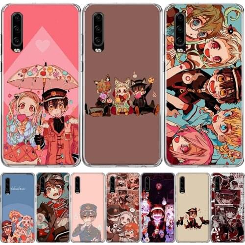 Cartoon Anime Toilet-Bound Hanako-kun Phone Case For Huawei Mate 30 20 10 P40 P30 P20 P10 Pro Lite P Smart Z Plus 2019 2018 Cove