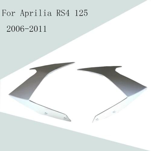 For Aprilia RS4 125 2006 2007 2008 2009 2010 2011 Unpainte Head Fairing left and right side covers ABS injection fairing